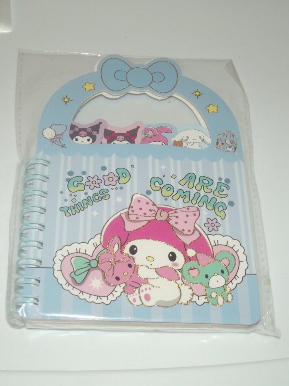 Hello Kitty and Friends (My Melody) Sanrio Spiral Notebook---NEW